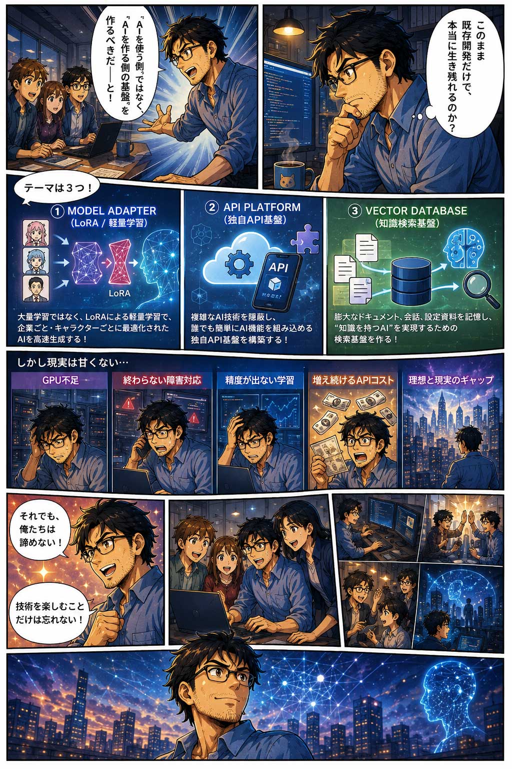 AIを作る側の基盤、を作ろう